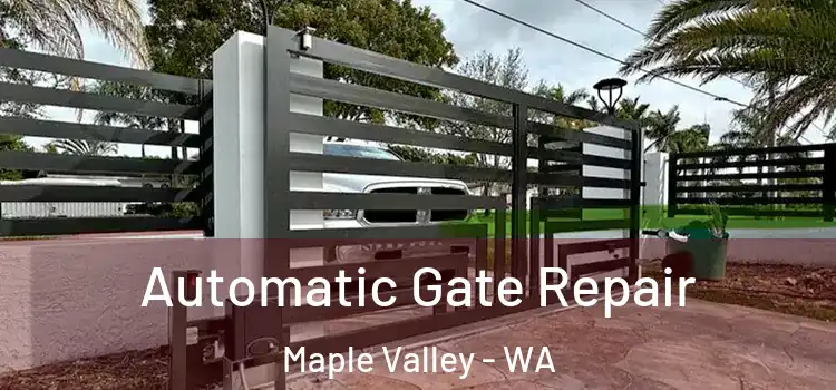  Automatic Gate Repair Maple Valley - WA