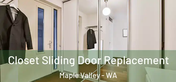  Closet Sliding Door Replacement Maple Valley - WA