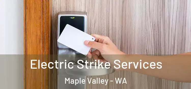 Electric Strike Services Maple Valley - WA