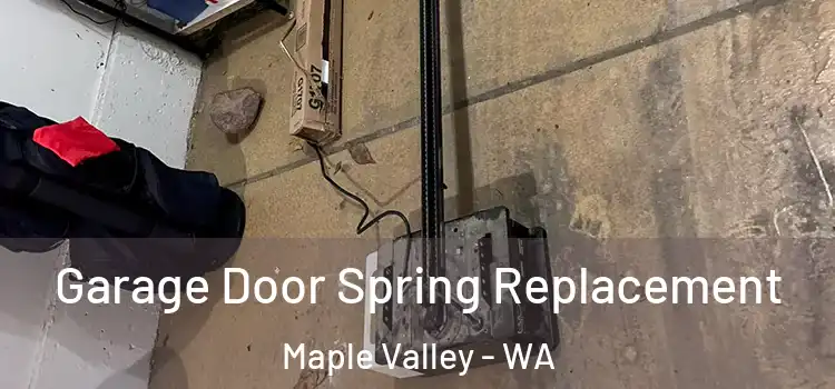  Garage Door Spring Replacement Maple Valley - WA
