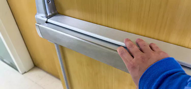 Installing a Push Bar on a Door Maple Valley