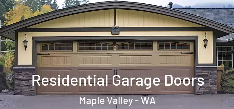 Residential Garage Doors Maple Valley - WA